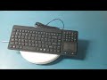Industrial Grade Waterproof Silicon Keyboard with Touchpad from SUNDAR TECHNO SOLUTIONS, BANGALORE