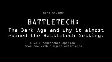 (Meh Video) The Dark Age and il-Clan: How i see it.