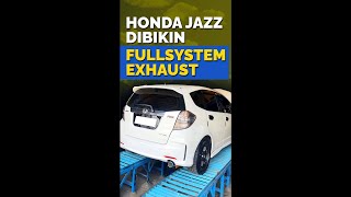 GANTI KNALPOT RACING HONDA JAZZ GE 8 FULLSYSTEM