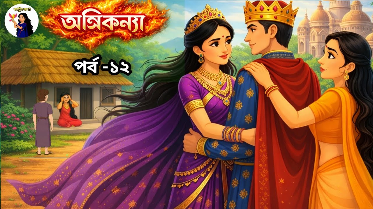 অগ্নি কন্যা পর্ব ১২ thakumar jhuli cartoon। Bangla golpo। Bangla cartoon। Bangla moral story 