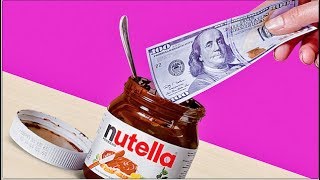 Come Trasformare la confezione di Nutella in un PORTAFOGLIO ELEGANTE