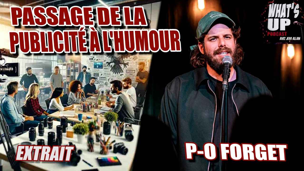 P-O Forget : ''Je DÉTESTAIS ma JOB''/ Whats Up Podcast (Extrait)