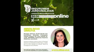 Elkarrizketa: "Animalien egokitzapenak 600 milioi urtez" (Miren Bego Urrutia)-Ingurumen Jardunaldiak