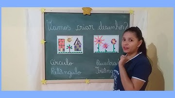 Criando desenhos com as figuras geométricas planas