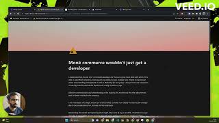 Monk commerce Video application screenshot 1