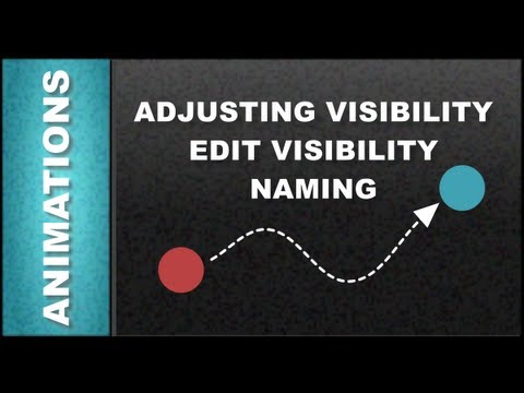 Xara Web Designer 7 Premium: Animations - Naming, adjusting visibility and edit visibility Lesson 51