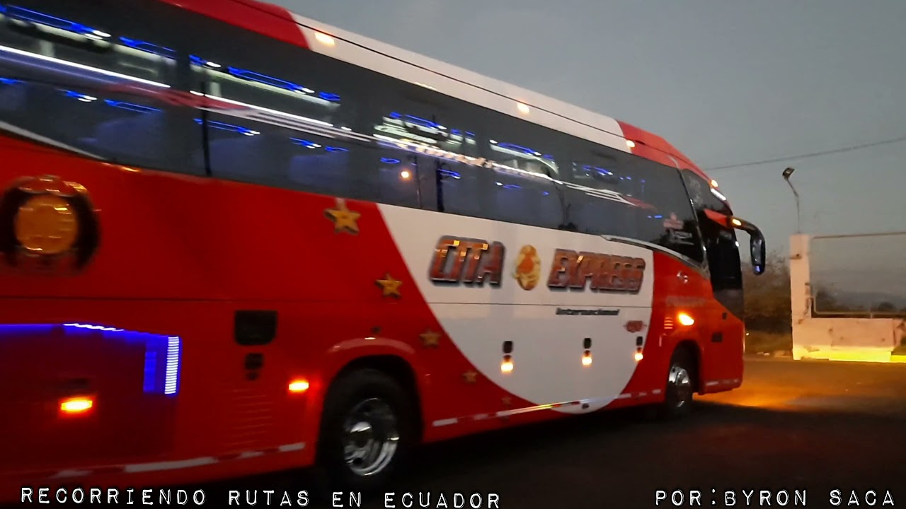 SALIDA DE DOS NUEVAS UNIDADES CITA EXPRESS N:43_33 CARROCERÍAS PEREZ  MODELO ALFA BUSS