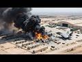 5 minutes ago! The largest nuclear weapons depot was hit by an 8-ton bomb from a US F-35 fighter jet