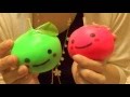 【ささやき】やわらかパンチボールリメイクでストレスボールを作ってみました 100均材料でスクイーズ