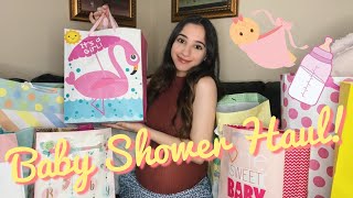 Baby Shower Haul | What I Got at My Baby Shower!