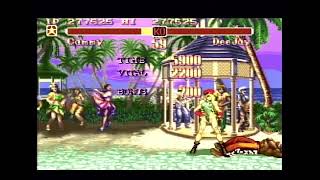 スーパーストリートファイター2【SFC】　レベル7　キャミィがんばる9発目