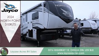 2024 Jayco North Point 310RLTS  This one is Steeped!  Layzee Acres RV Sales