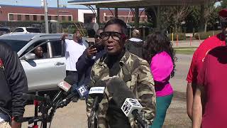 Former Central Alabama Water employees hold news conference after job cuts announced