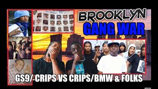 Brooklyn Gang War - Bobby Shmurda, Rowdy Rebel & The GS9 Crips vs BMW & The Folks - G Stone Crips