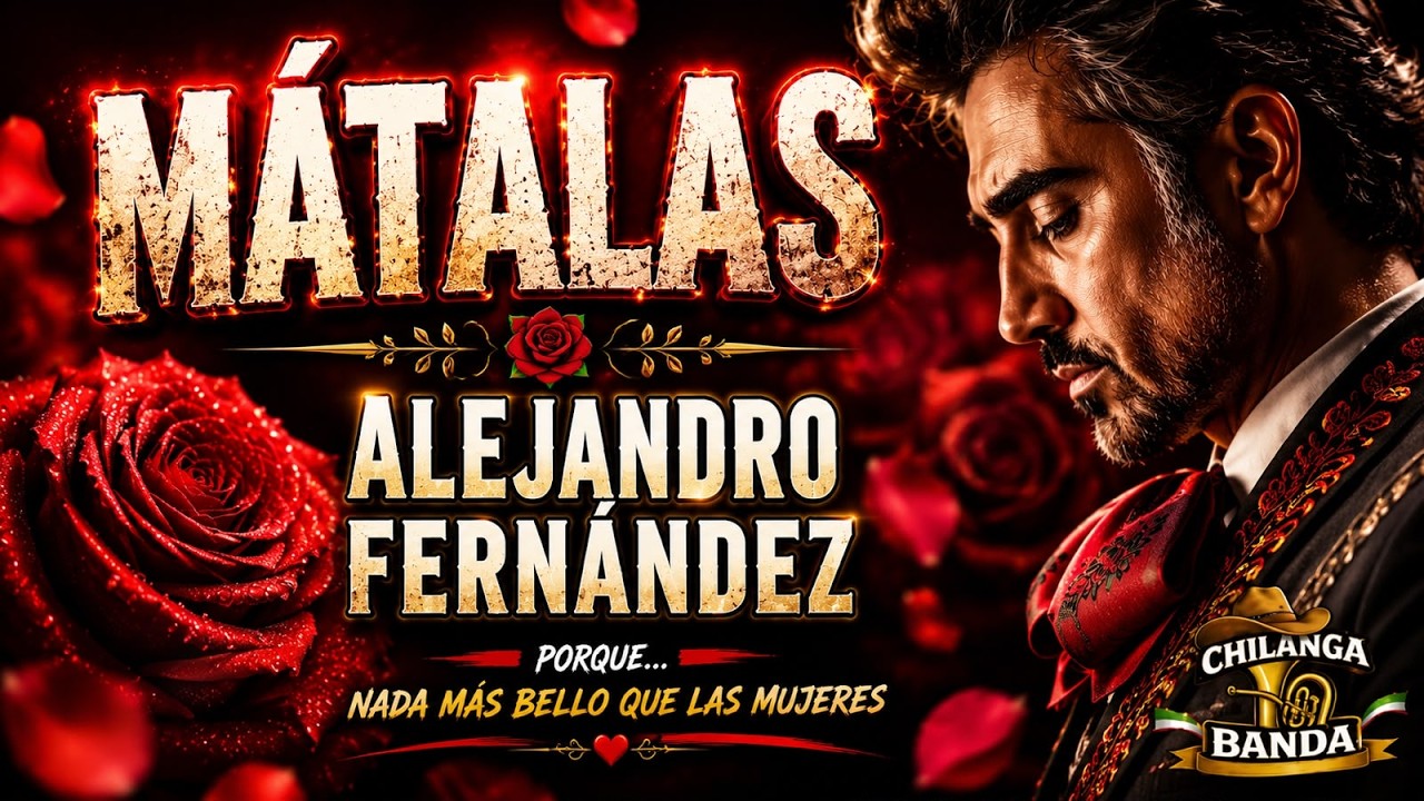 Alejandro Fernández - Mátalas (Letra - Lyrics)