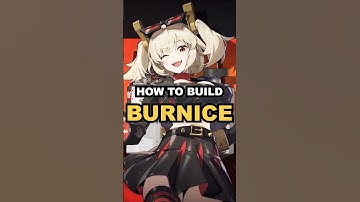 BURNICE Optimal Build GUIDE Zenless Zone Zero | ZZZ Best Burnice Build #zzz #zzzero #zenlesszonezero