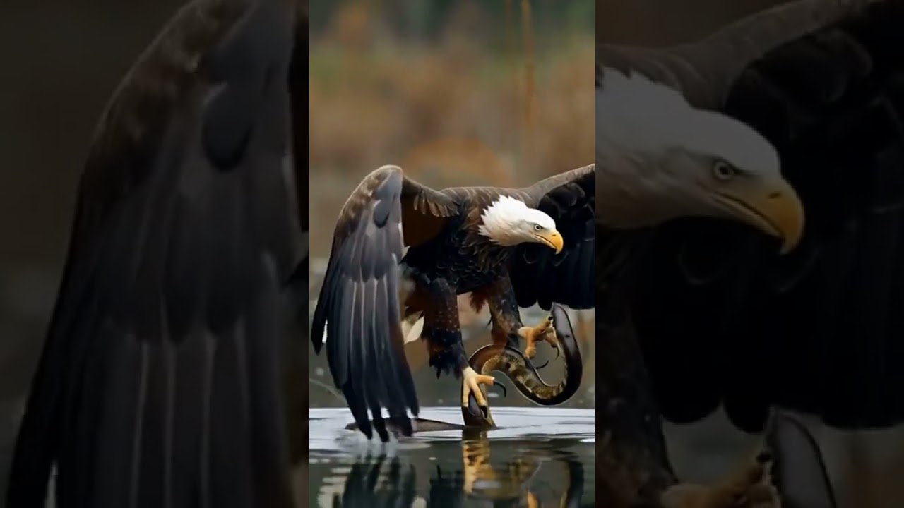 🦅 Eagle vs Snake 🐍 | Nature’s Ultimate Battle Caught on Camera!
