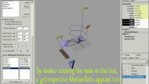 Maya MEL Script: "Plot Curve" : by SultanBal