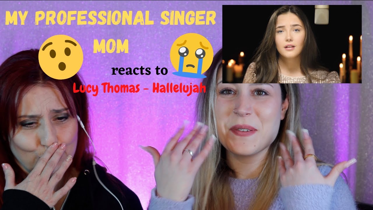 Моя мама-ПРОФЕССИОНАЛЬНАЯ ПЕВИЦА отреагировала на @LucyThomasMusic: Аллилуйя | @albitaarriera