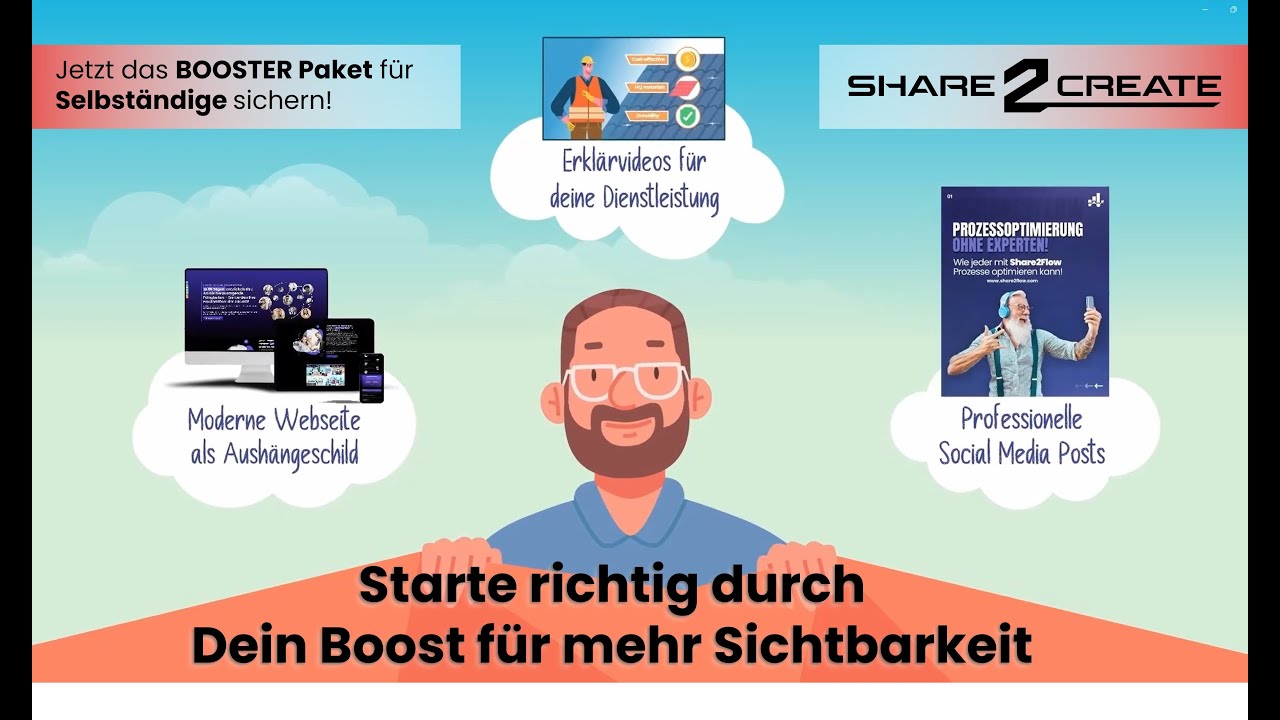 Erklärvideo · S2C Booster für Selbständige
