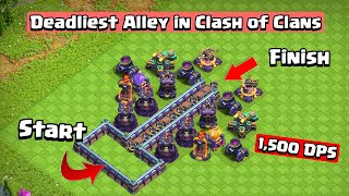 Only 1 Troop Can Survive This Alley | Clash of Clans