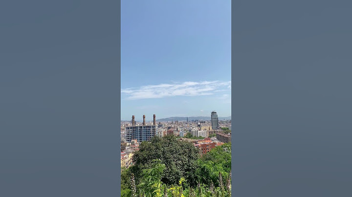 Parc de Montjuic , Miramar