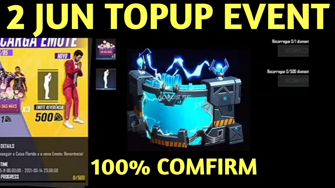 Next Topup Event Free Fire New Topup Event Free Fire 2 Jun Topup Event 21 Next Topup Event Youtube