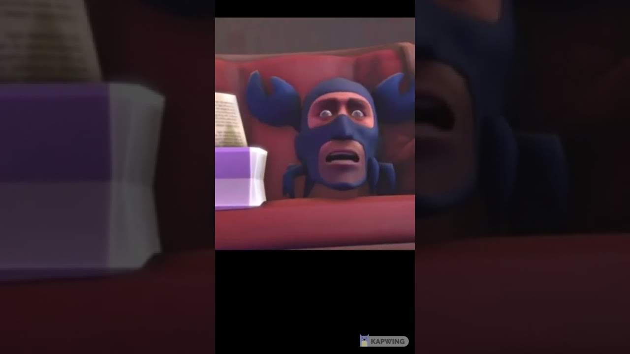 Spycrab Gets Shot By Pootis Minigun