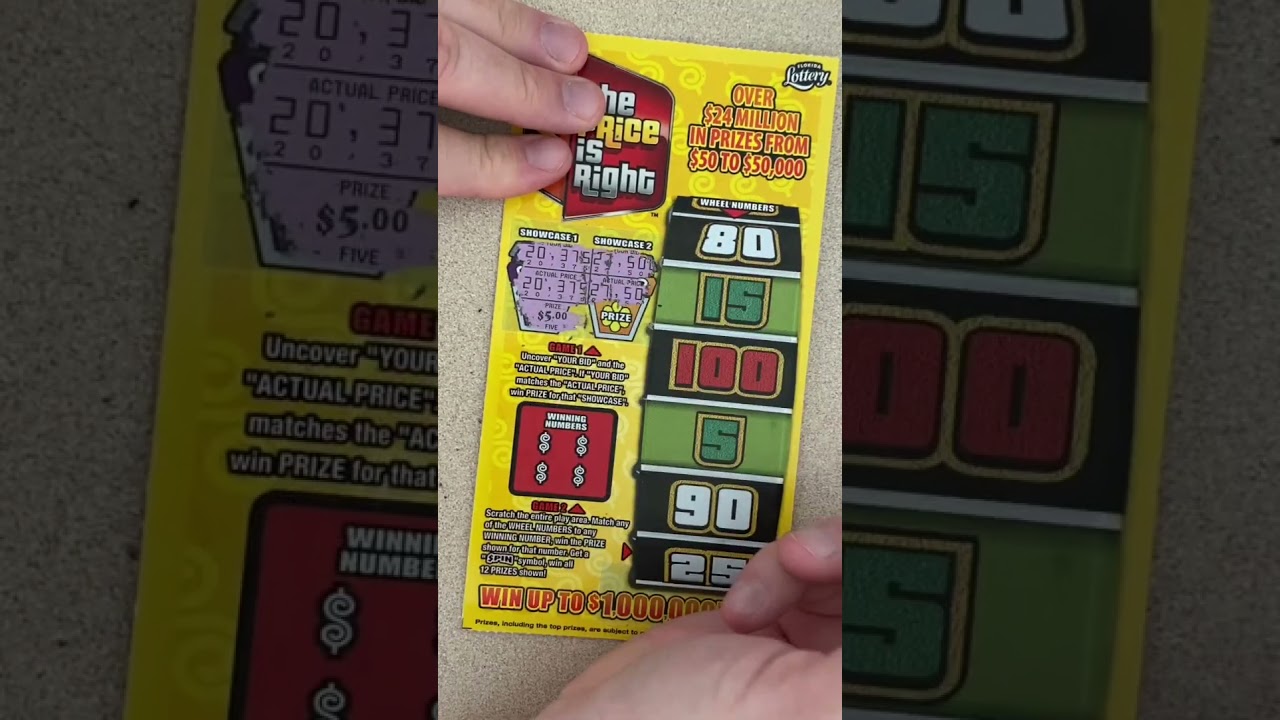 JUNE SCRATCHER PROJECT: Playing $5 The Price is Right and heading to the SHOWCASE SHOWDOWN! 