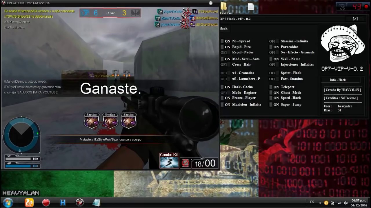 HACK OPERATION7 GRATIS 2016 FREE