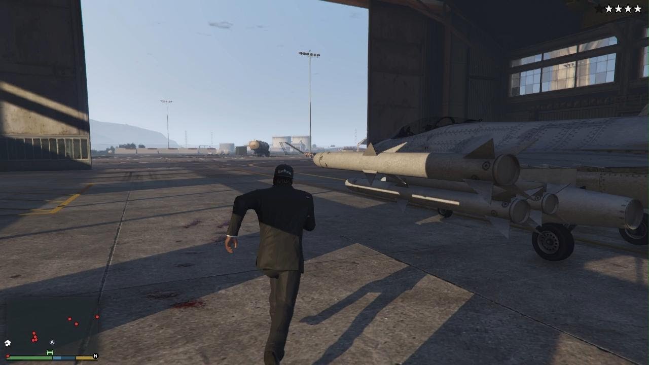 GTA V: Stealing the Lazer is fun to me.