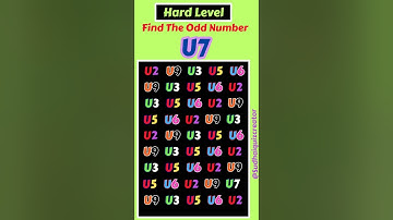 Find the #oddnumber #trending #viral #shorts #youtubeshorts #tictok