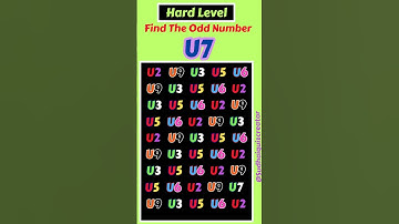 Find the #oddnumber #trending #viral #shorts #youtubeshorts #tictok