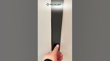 Cửa trượt slim âm tường, dễ dàng đóng mở, tiết kiệm không gian 👍  #cuaslim #cuanhom #shorts