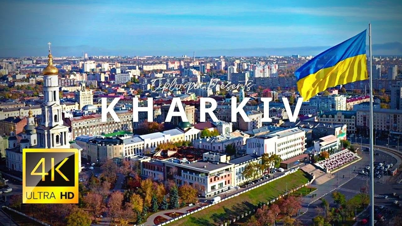 Kharkiv, Ukraine 🇺🇦 in 4K 60FPS ULTRA HD HDR Video by Drone Before War