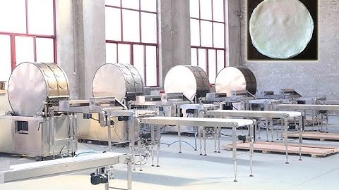 Automatic Cube And Round Crepe Maker Machine|Pancake Making Machine