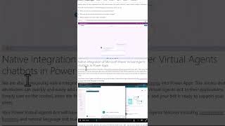 Power Virtual Agents Chatbots in Power Apps screenshot 1