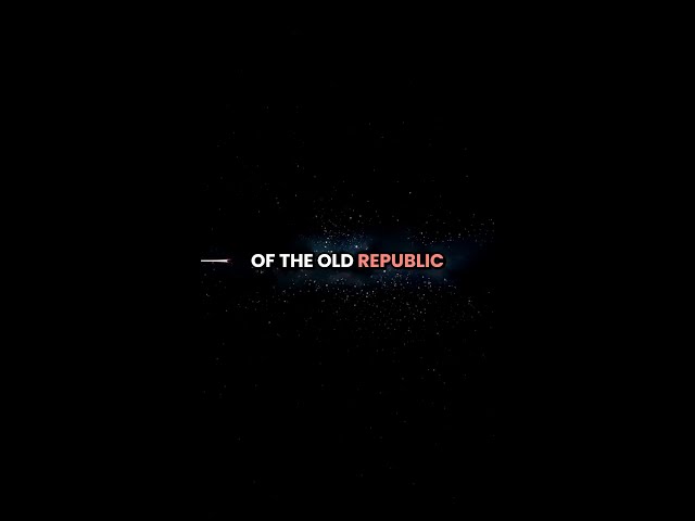 Star Wars: Knights of the Old Republic remake : une mise à jour après 5 ans
