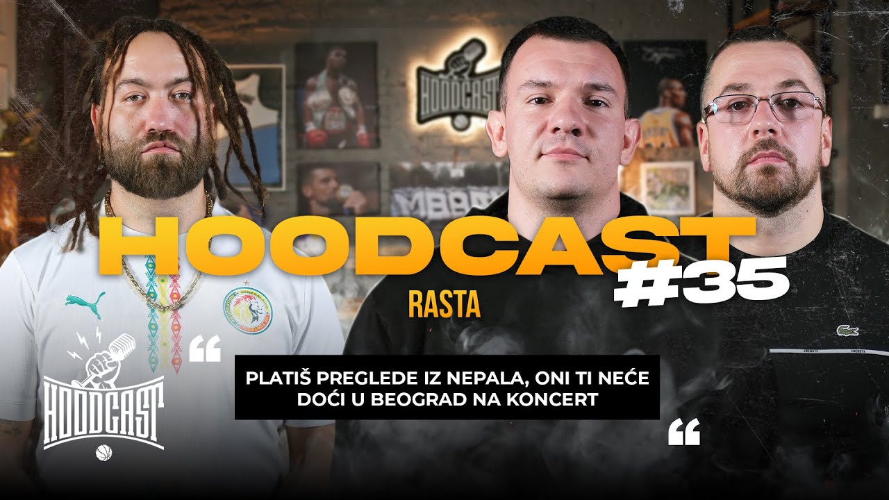 HOODCAST – Rasta: Pravi muziku za obične ljude, boli me dupe da li će se nekom dirigentu svideti