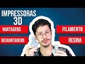 Impressora 3D: Resina vs Filamento I Alvaro Ribeiro