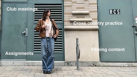 A week in my life as a uni student