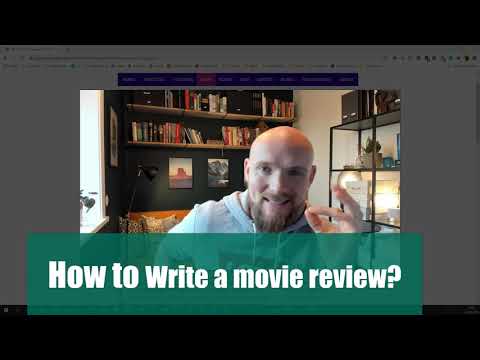 Video: Hvordan Skrive En Filmanmeldelse