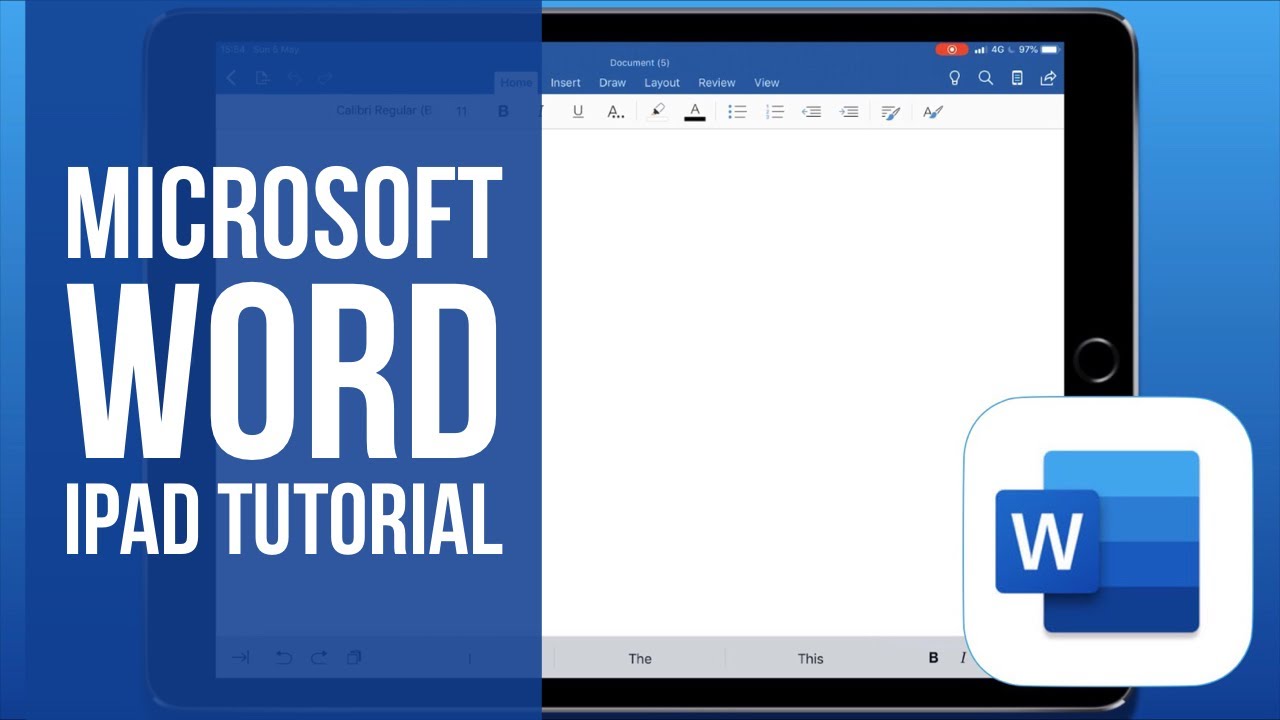 Microsoft Word For Ipad Tutorial 2015 Youtube