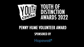YODA 2022 Penny Hume Volunteer Award Finalists