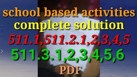 SBA complete solution 511.1,511.2,511.3 with PDF