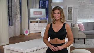 Breezies Love Knot Lace Minimizer Bra On Qvc