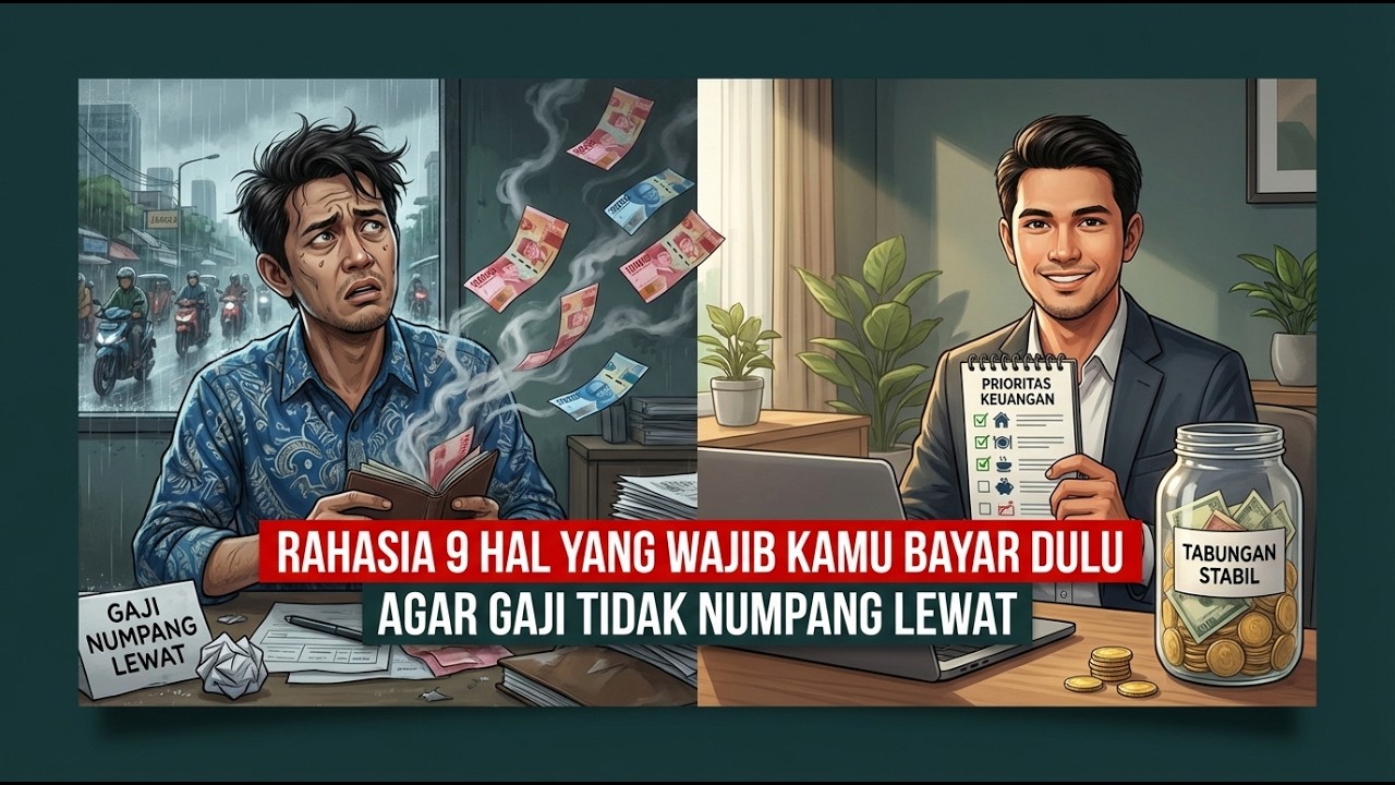 9 HAL YANG WAJIB KAMU BAYAR DULU BEGITU GAJI CAIR (JANGAN SAMPAI TERBALIK!)