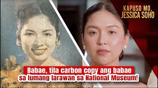 REINCARNATION O NAGKATAON? Babae, tila carbon copy ang nasa lumang larawan?| Kapuso Mo, Jessica Soho screenshot 2