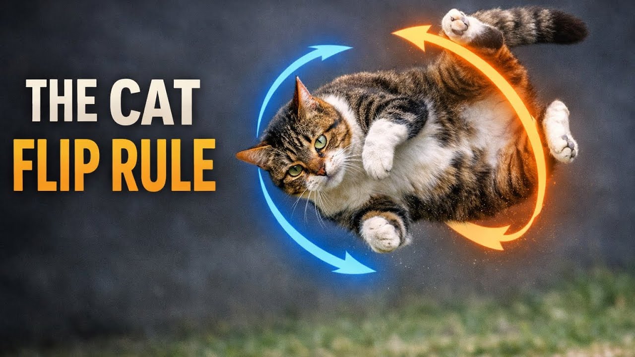 Тихие законы физики, позволяющие кошкам приземляться на лапы.