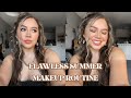 MY GO TO SUMMER MAKEUP ROUTINE ☀️ FLAWLESS SKIN + LONG LASTING | Makeupbytreenz
